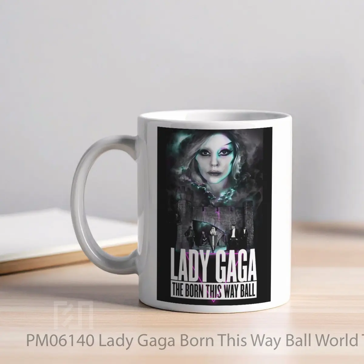 Mug Lady Gaga Born This Way Ball World Tour 2012 2013 MPM06140 - All-side / Desain