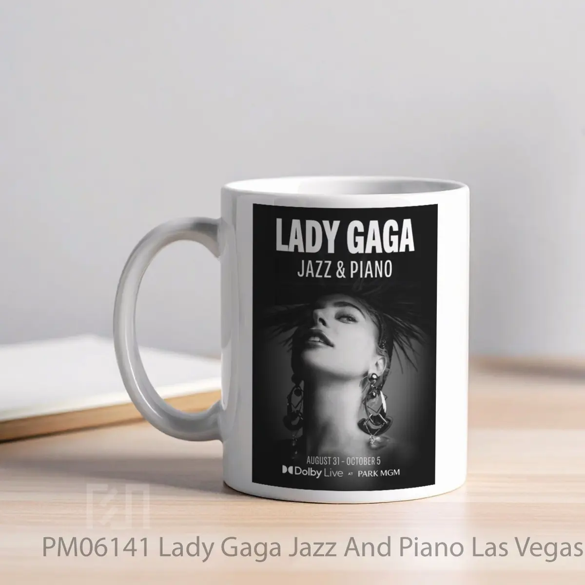 Mug Lady Gaga Jazz And Piano Las Vegas Residency 2023 December MPM06141 - All-side / Desain