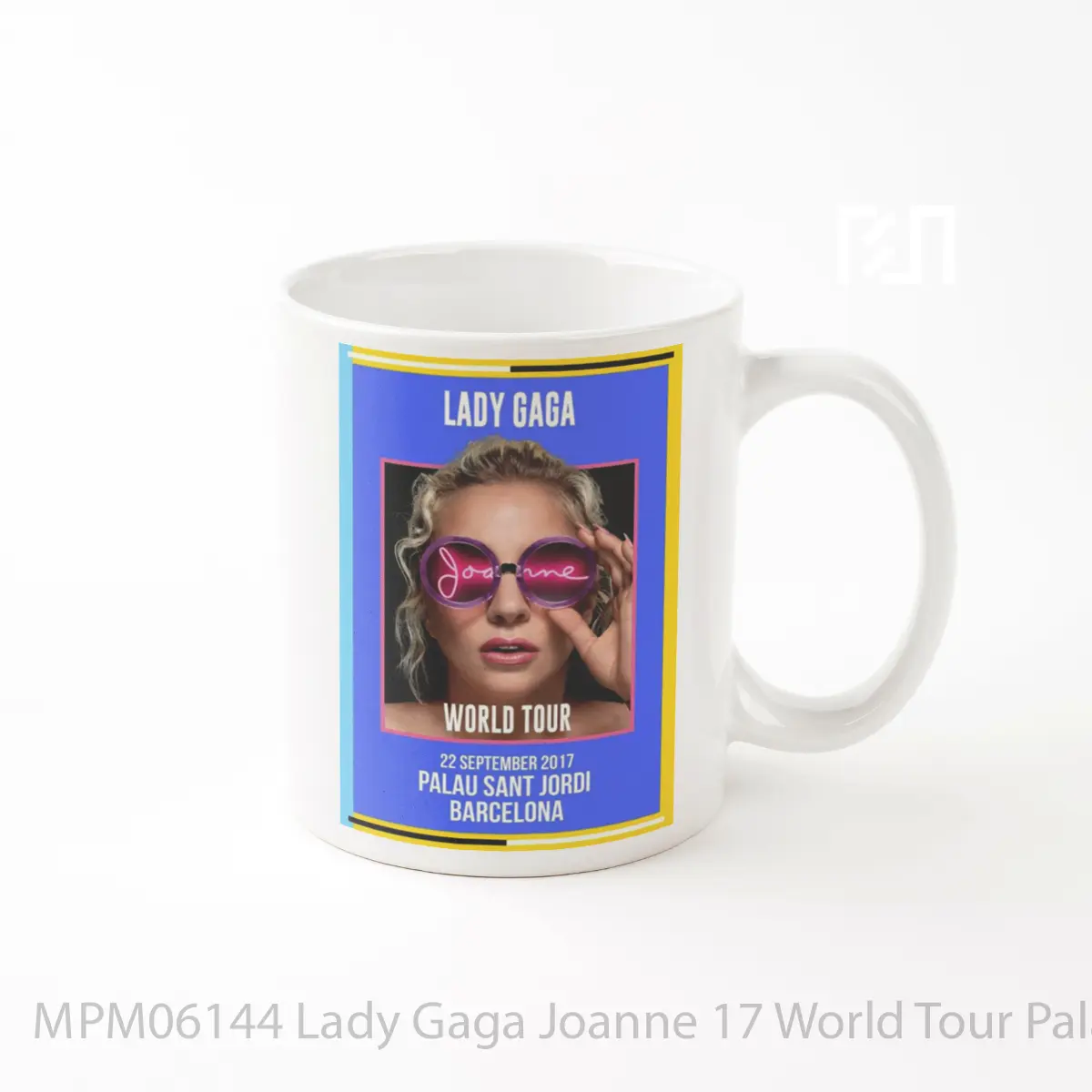 Mug Lady Gaga Joanne 17 World Tour Palau Sant Jordi Ba MPM06144