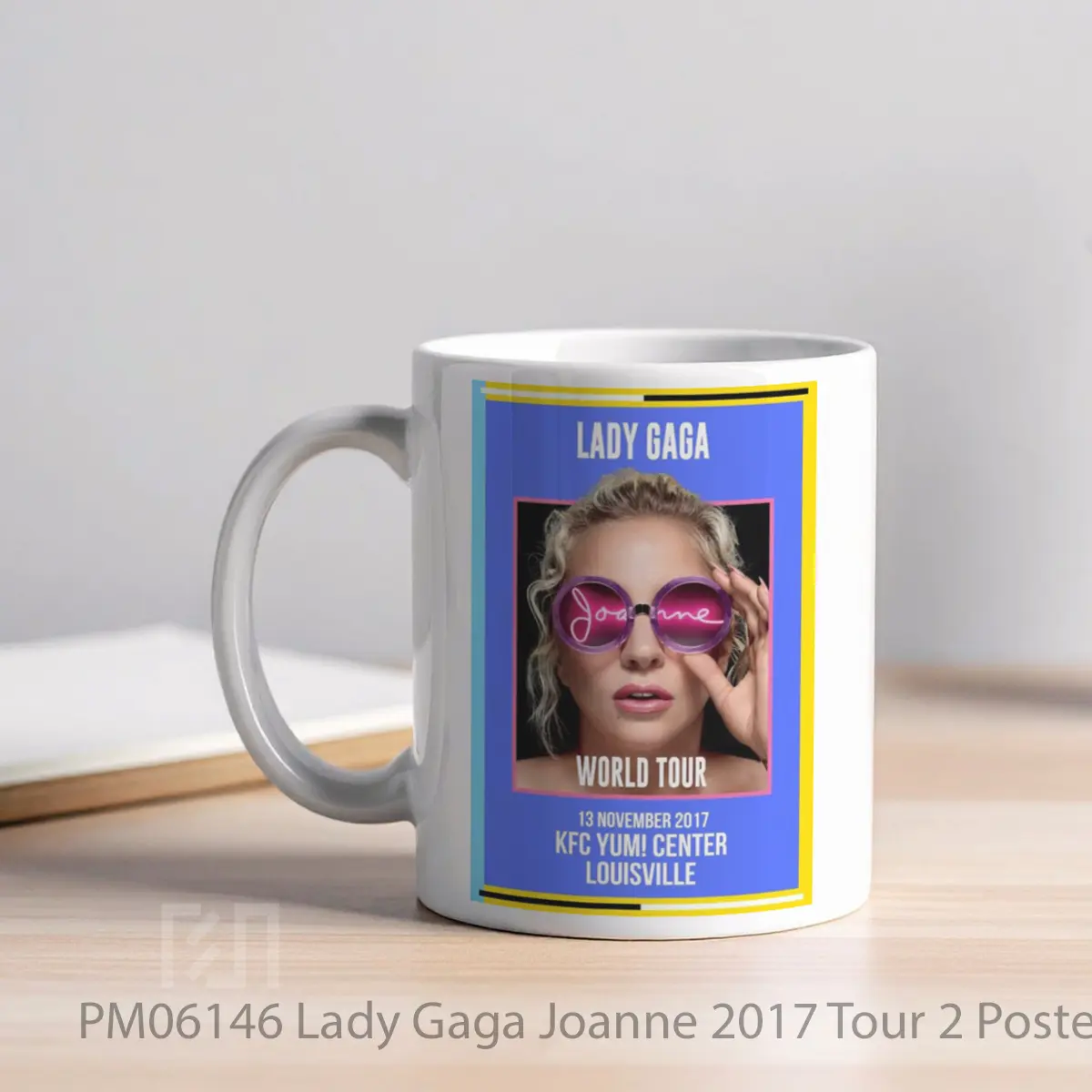 Mug Lady Gaga Joanne 2017 Tour 2 MPM06146 - All-side / Desain