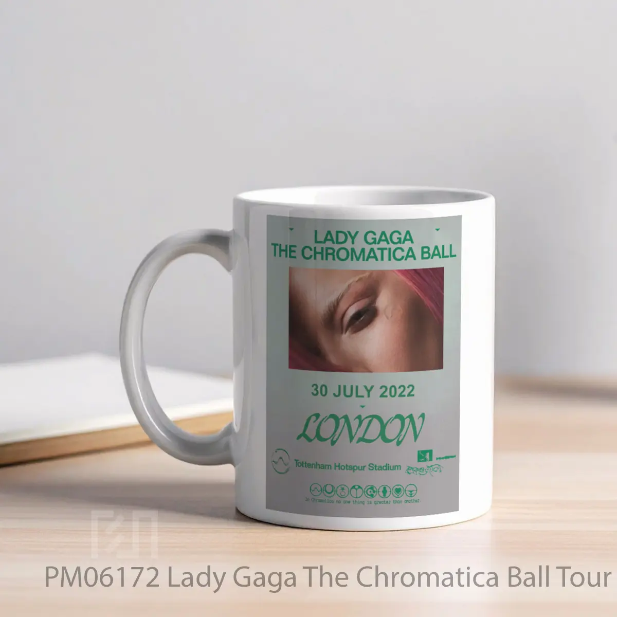 Mug Lady Gaga The Chromatica Ball Tour 2022 London MPM06172 - All-side / Desain