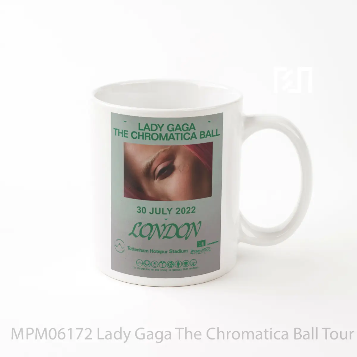Mug Lady Gaga The Chromatica Ball Tour 2022 London MPM06172
