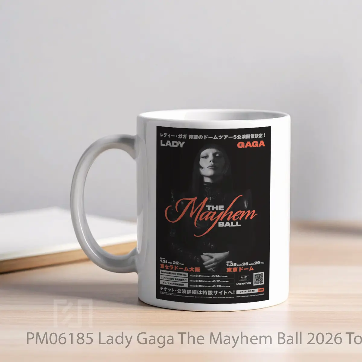 Mug Lady Gaga The Mayhem Ball 2026 Tour MPM06185 - All-side / Desain