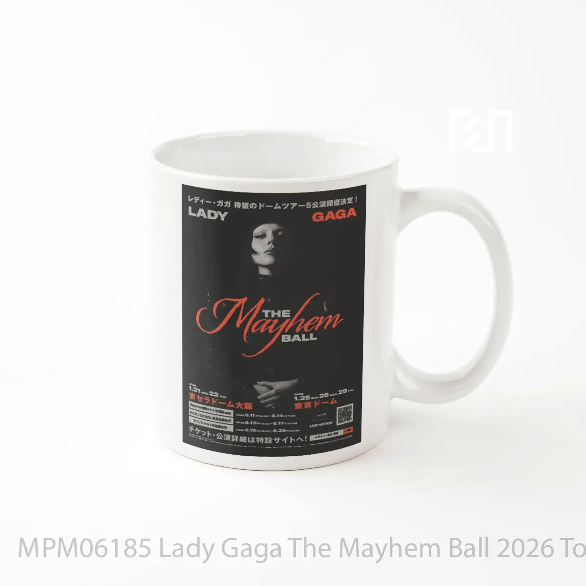 Mug Lady Gaga The Mayhem Ball 2026 Tour MPM06185