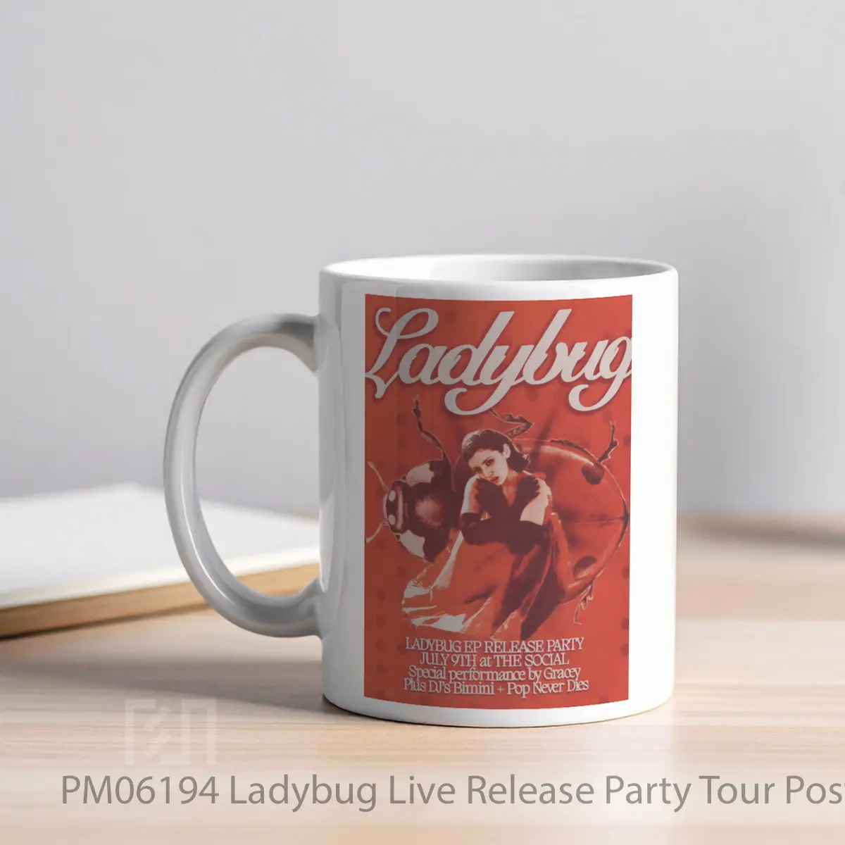 Mug Ladybug Live Release Party Tour MPM06194 - All-side / Desain