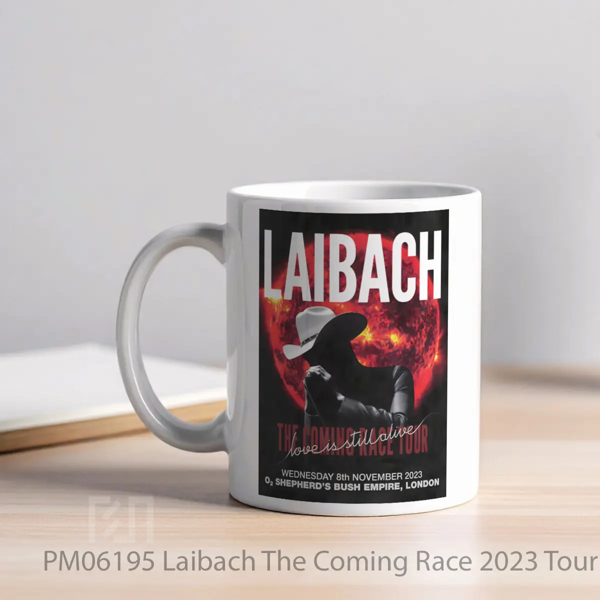 Mug Laibach The Coming Race 2023 Tour MPM06195 - All-side / Desain