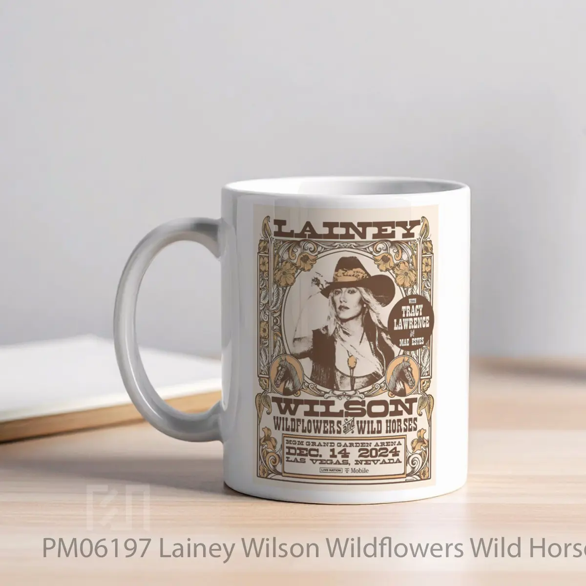 Mug Lainey Wilson Wildflowers Wild Horses Tour 2024 MPM06197 - All-side / Desain