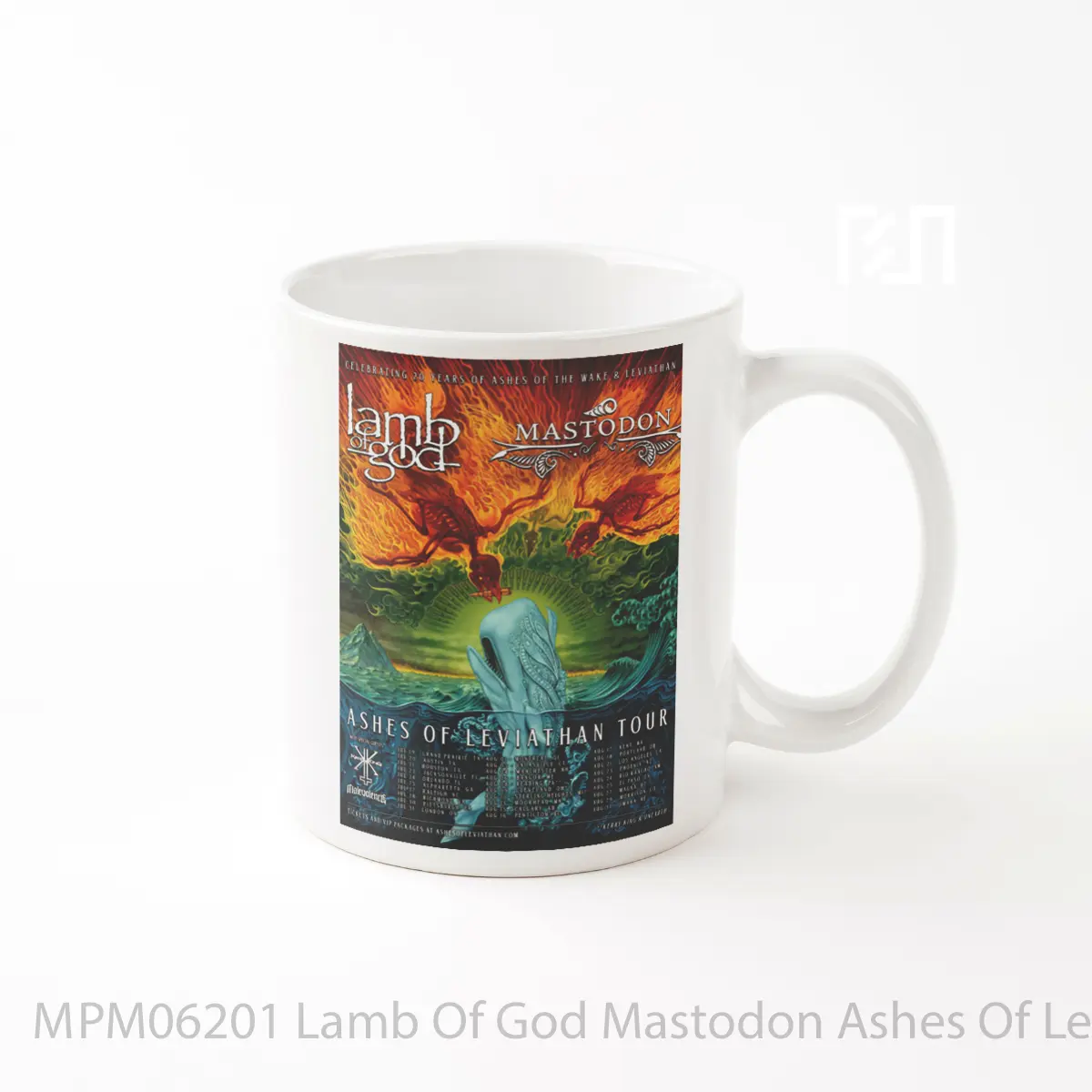 Mug Lamb Of God Mastodon Ashes Of Leviathan North America Tour 2024 MPM06201