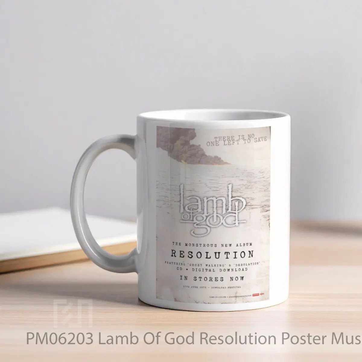 Mug Lamb Of God Resolution MPM06203 - All-side / Desain