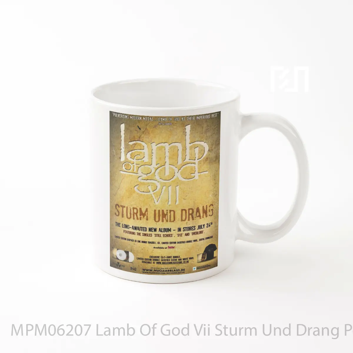 Mug Lamb Of God Vii Sturm Und Drang MPM06207