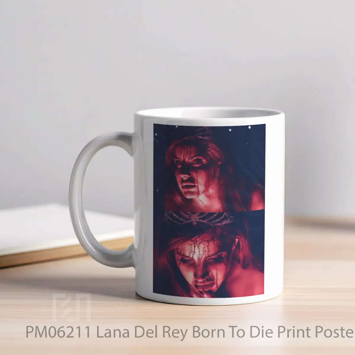 Mug Lana Del Rey Born To Die Print MPM06211 - All-side / Desain