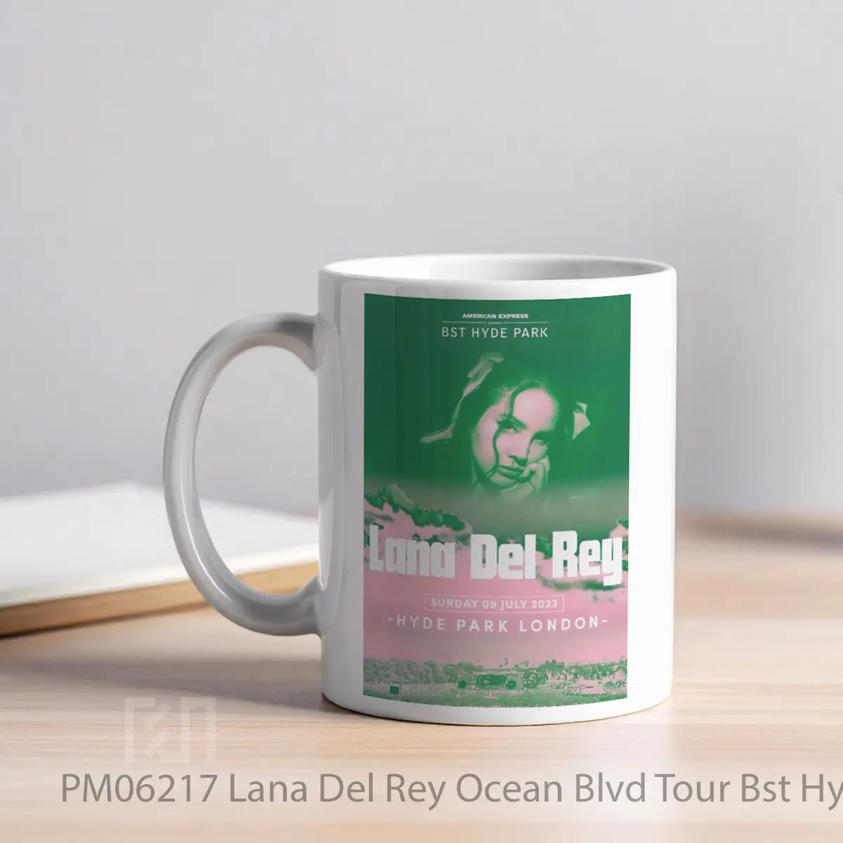 Mug Lana Del Rey Ocean Blvd Tour Bst Hyde Park London MPM06217 - All-side / Desain