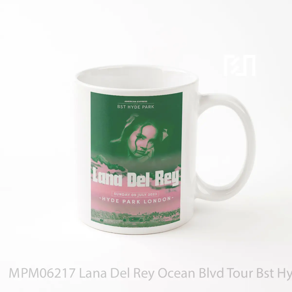 Mug Lana Del Rey Ocean Blvd Tour Bst Hyde Park London MPM06217