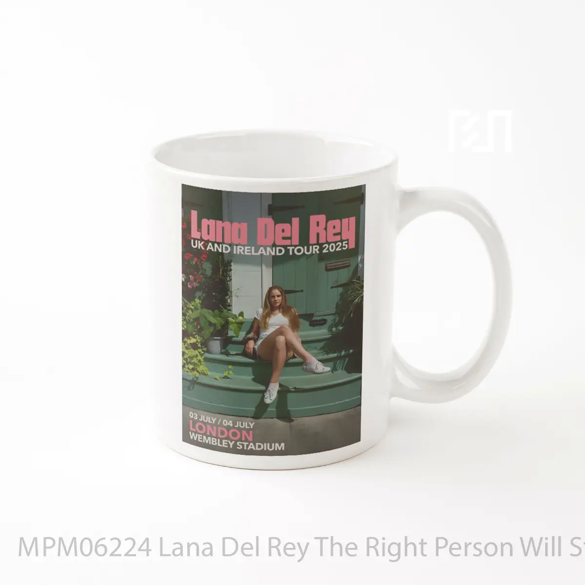 Mug Lana Del Rey The Right Person Will Stay Uk Tour 2025 MPM06224