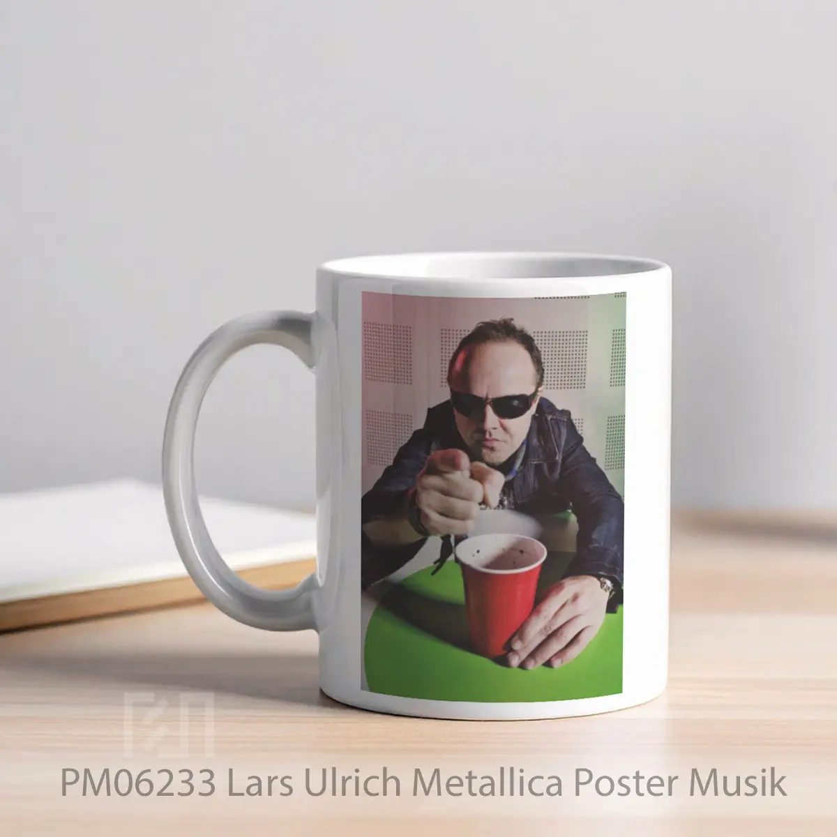 Mug Lars Ulrich Metallica MPM06233 - All-side / Desain