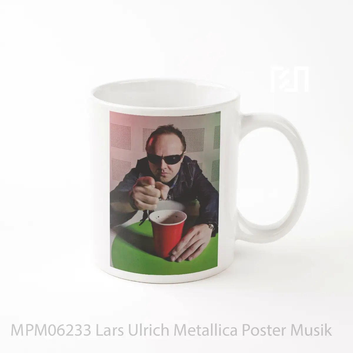 Mug Lars Ulrich Metallica MPM06233