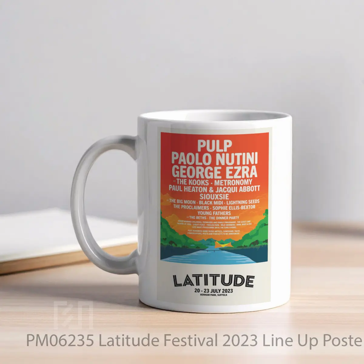Mug Latitude Festival 2023 Line Up MPM06235 - All-side / Desain