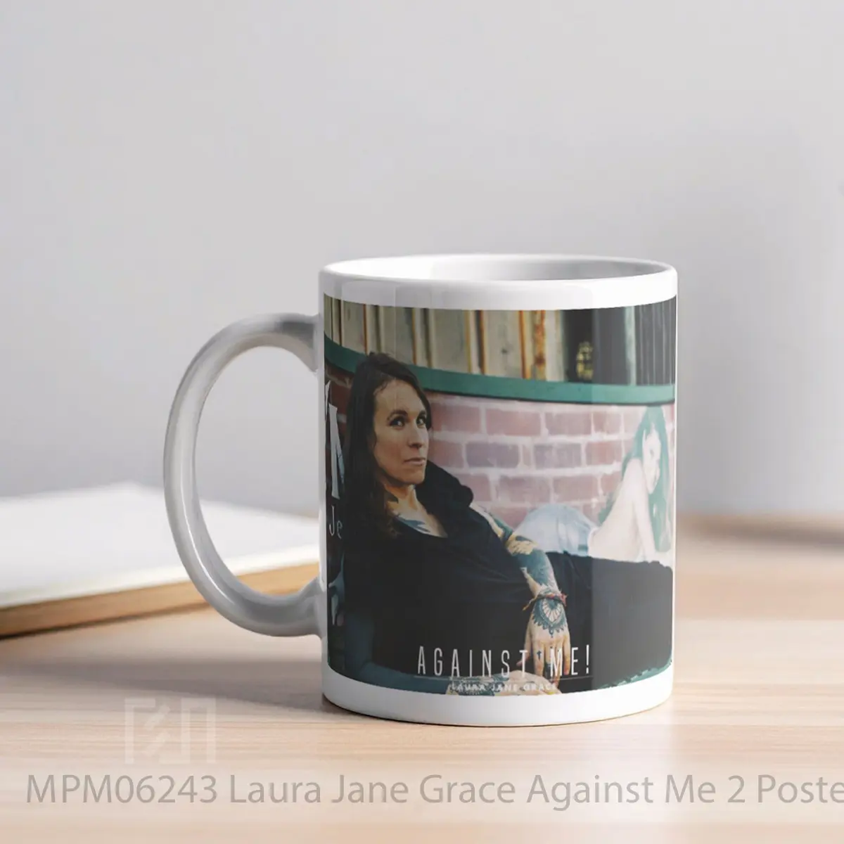 Mug Laura Jane Grace Against Me 2 MPM06243 - All-side / Desain