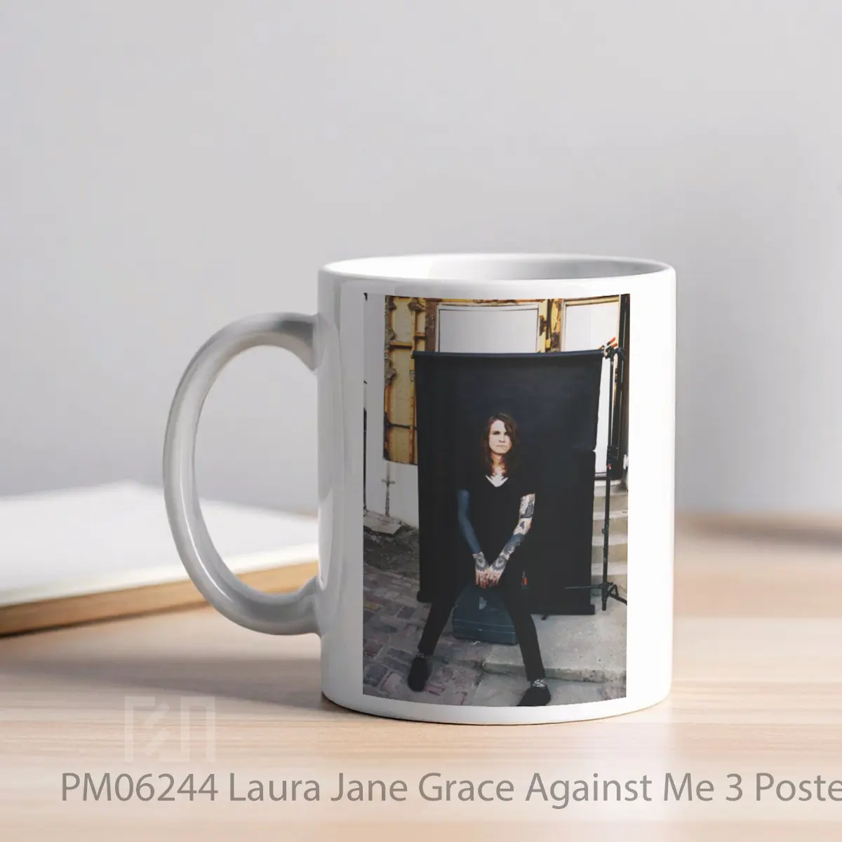 Mug Laura Jane Grace Against Me 3 MPM06244 - All-side / Desain
