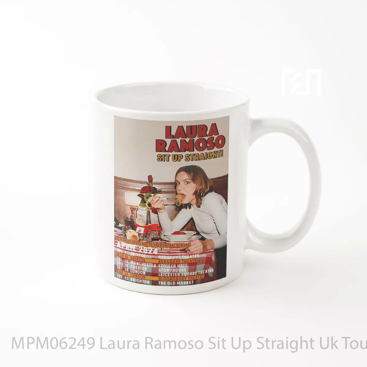 Mug Laura Ramoso Sit Up Straight Uk Tour 2024 MPM06249