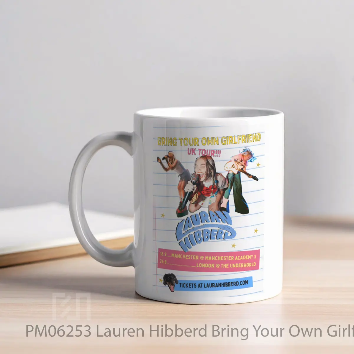 Mug Lauren Hibberd Bring Your Own Girlfriend 2024 Uk T MPM06253 - All-side / Desain