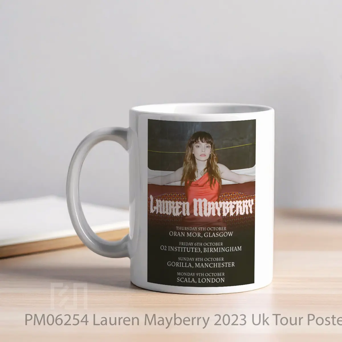Mug Lauren Mayberry 2023 Uk Tour MPM06254 - All-side / Desain