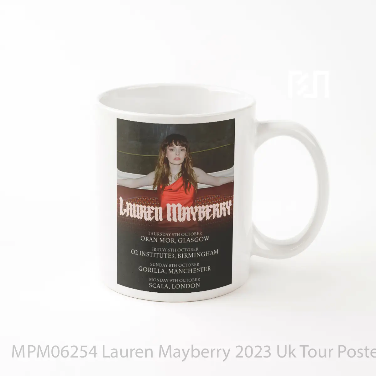 Mug Lauren Mayberry 2023 Uk Tour MPM06254