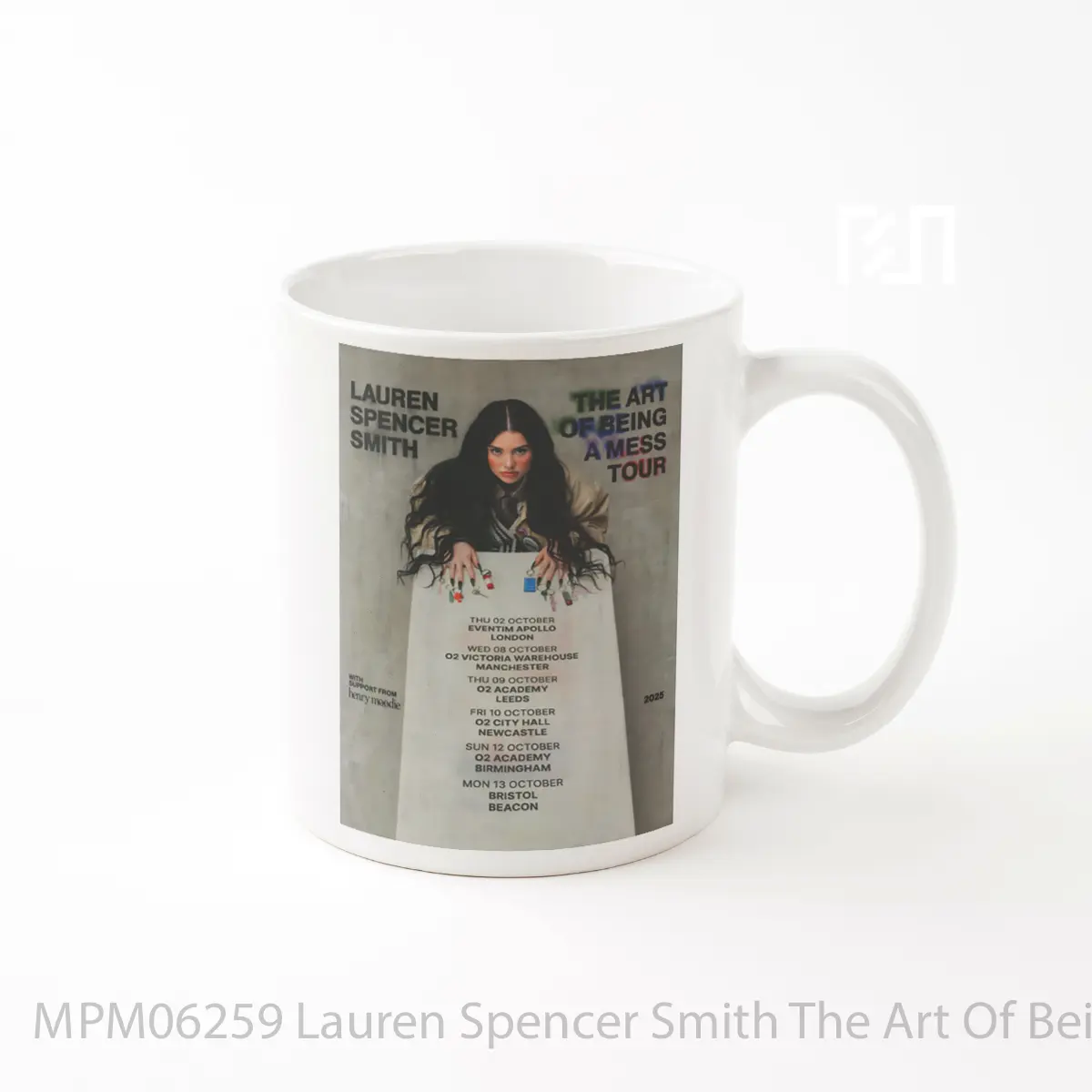 Mug Lauren Spencer Smith The Art Of Being A Mess Tour 2025 MPM06259
