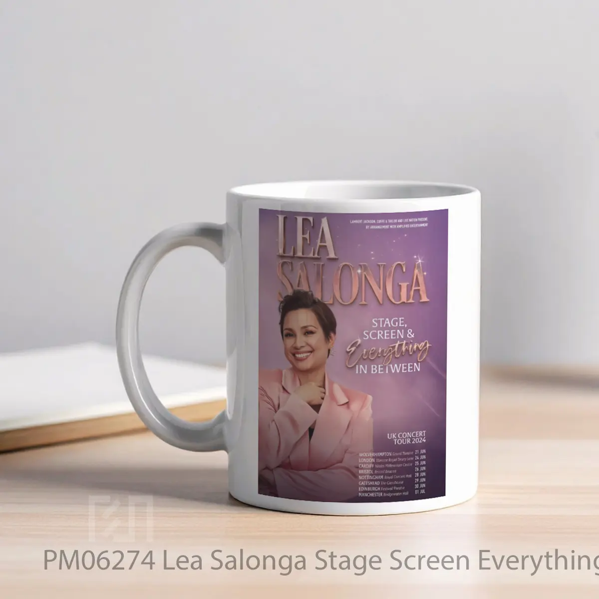 Mug Lea Salonga Stage Screen Everything In Between MPM06274 - All-side / Desain