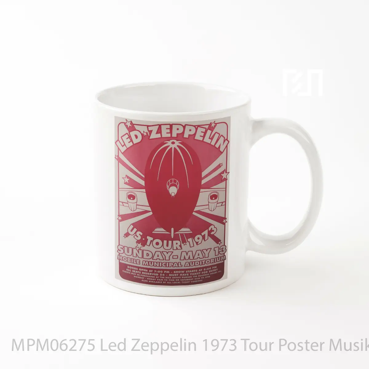 Mug Led Zeppelin 1973 Tour MPM06275