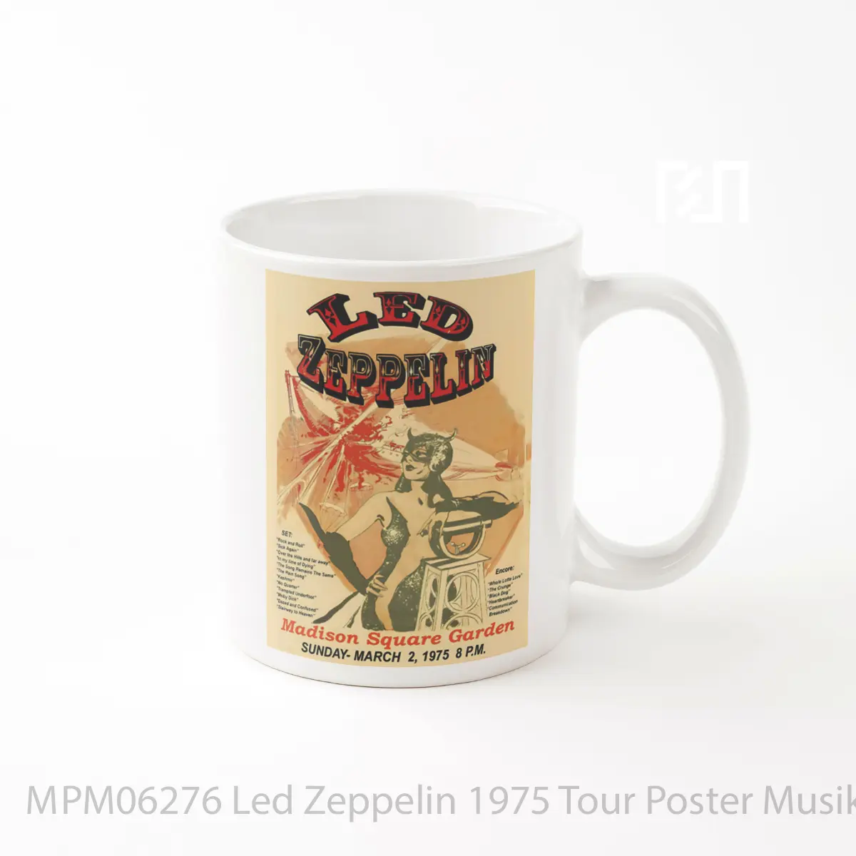 Mug Led Zeppelin 1975 Tour MPM06276