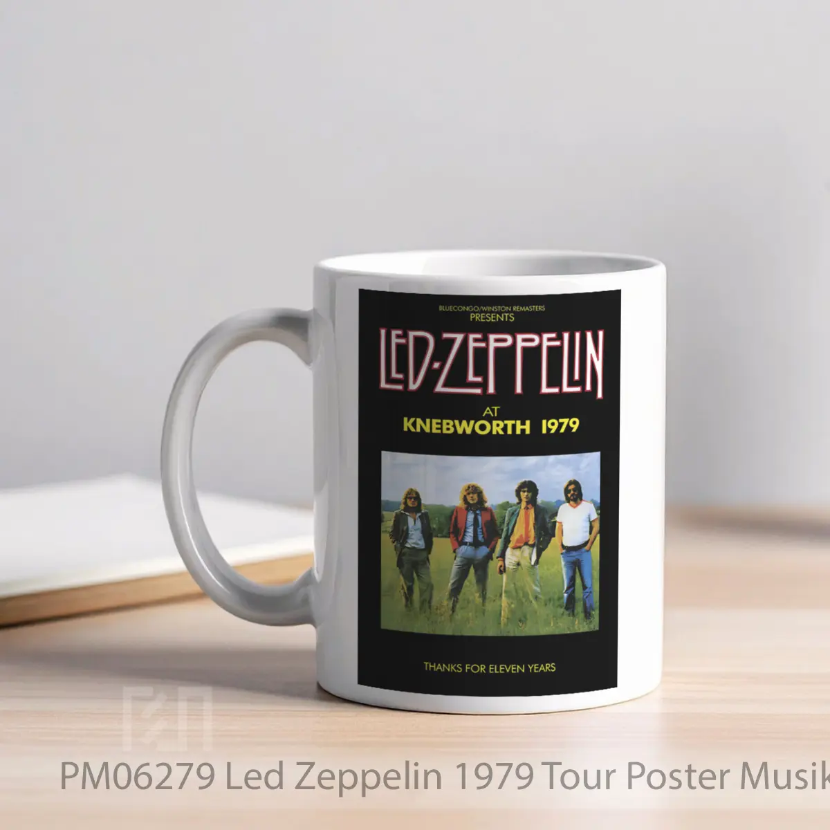 Mug Led Zeppelin 1979 Tour MPM06279 - All-side / Desain