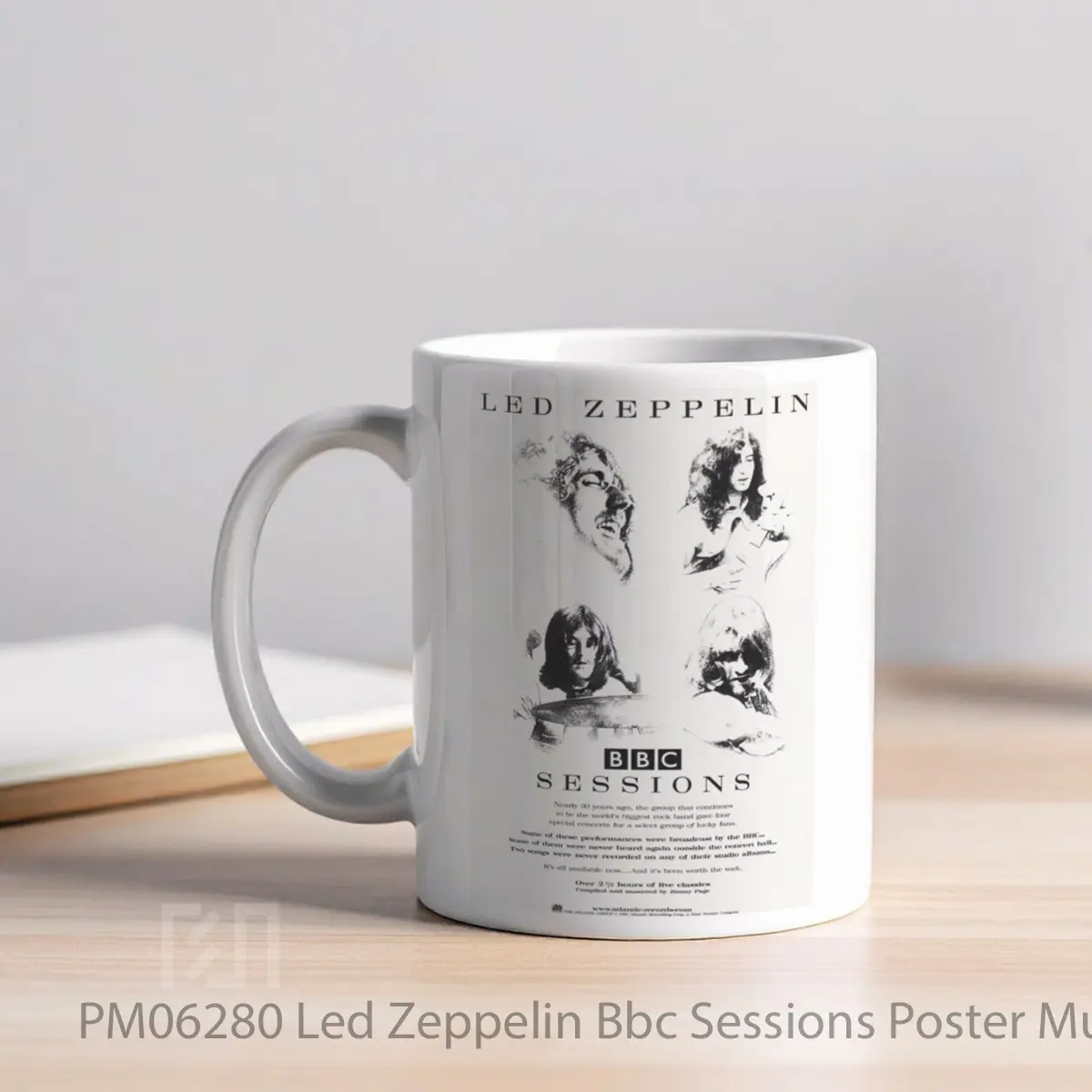 Mug Led Zeppelin Bbc Sessions MPM06280 - All-side / Desain