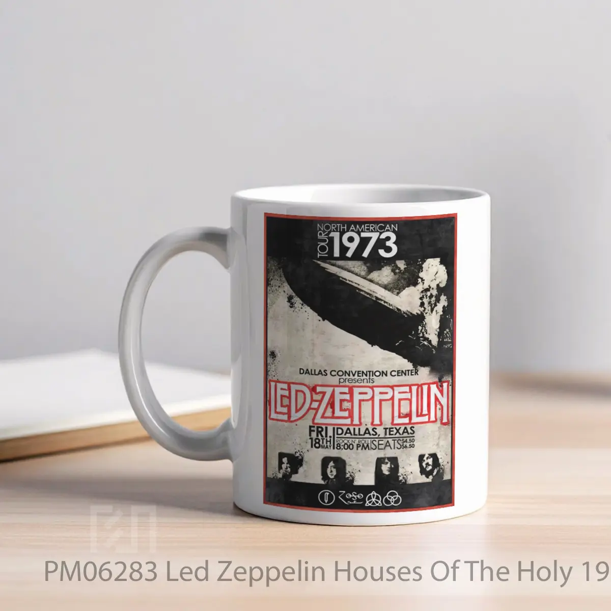 Mug Led Zeppelin Houses Of The Holy 1973 Tour MPM06283 - All-side / Desain