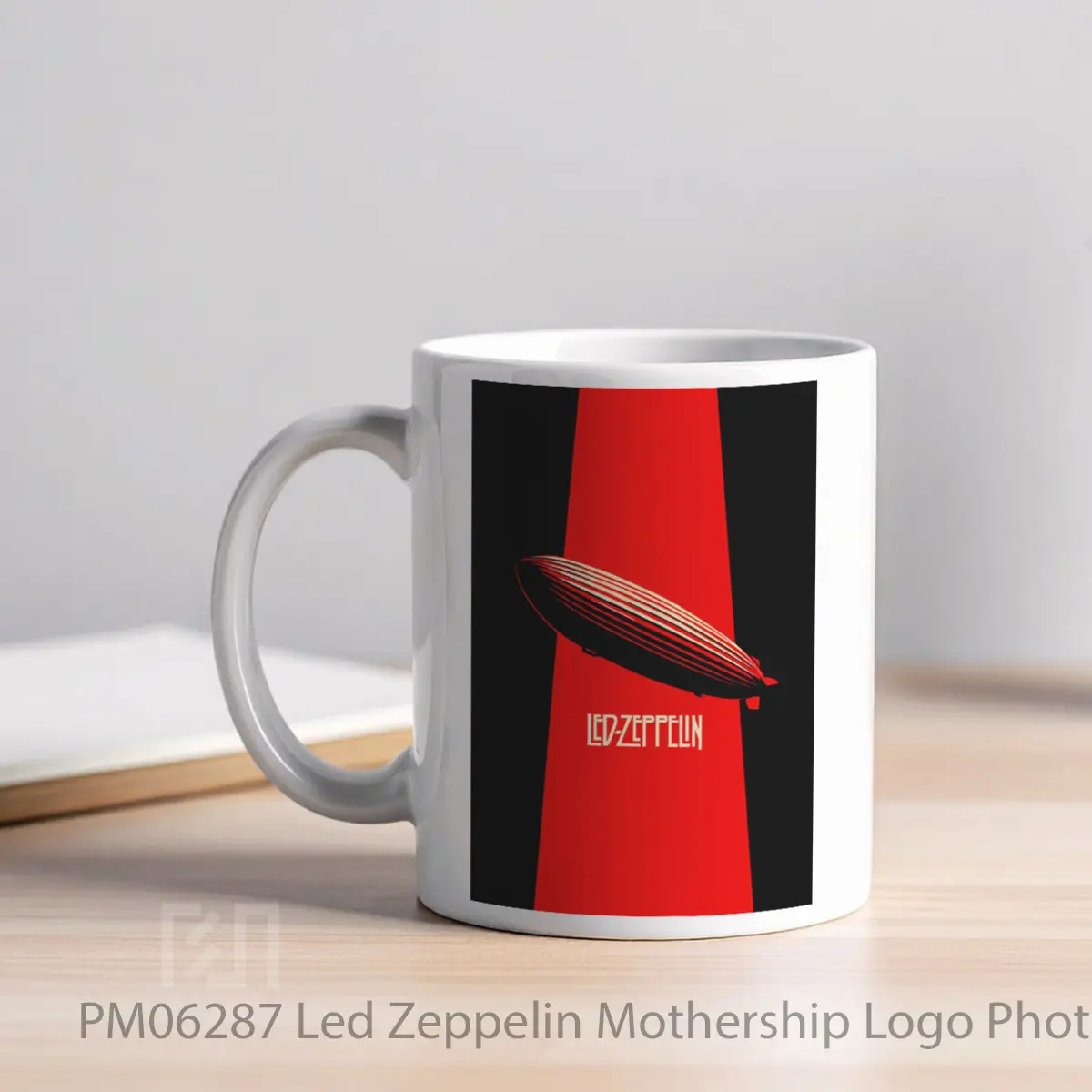 Mug Led Zeppelin Mothership Logo Photo MPM06287 - All-side / Desain