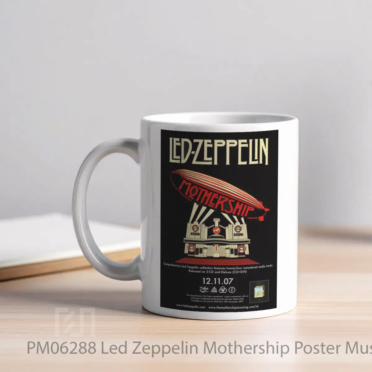Mug Led Zeppelin Mothership MPM06288 - All-side / Desain