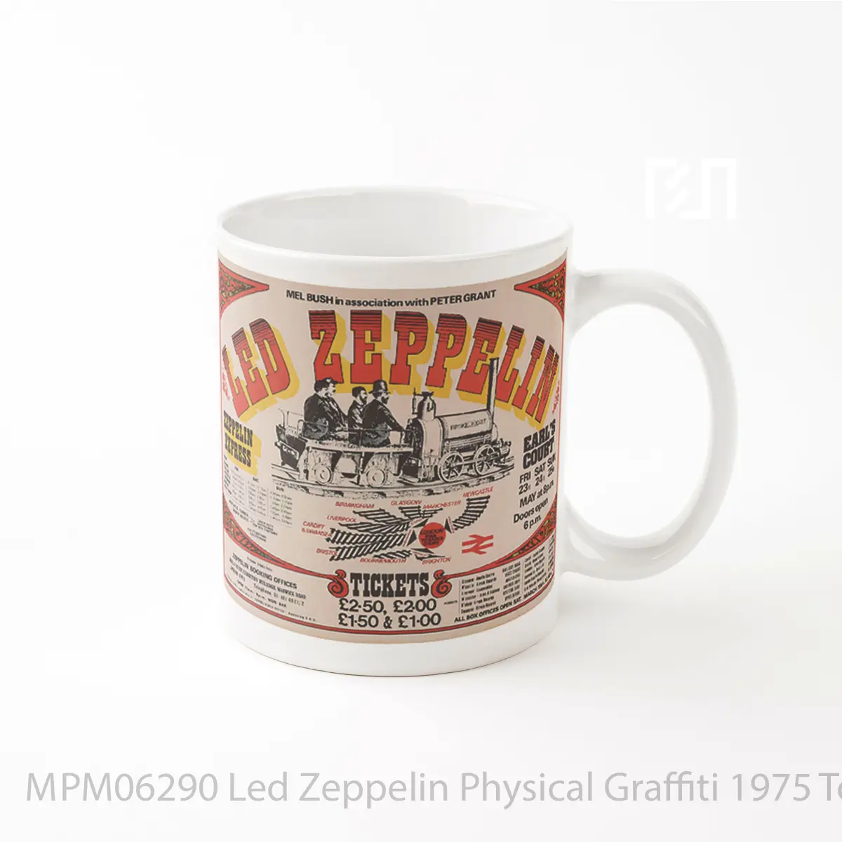 Mug Led Zeppelin Physical Graffiti 1975 Tour MPM06290