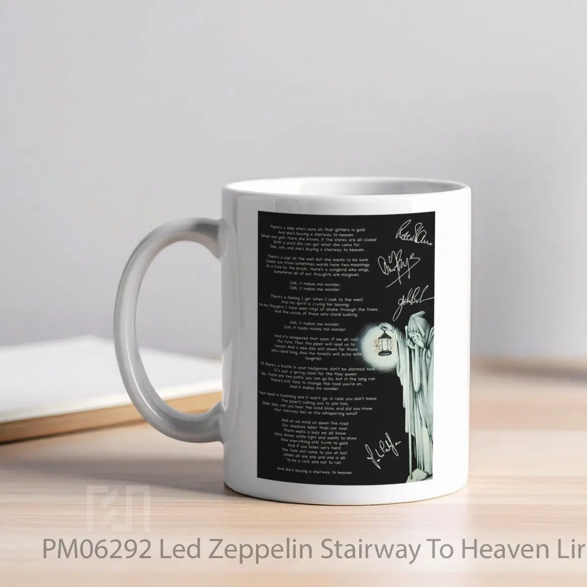 Mug Led Zeppelin Stairway To Heaven Lirik MPM06292 - All-side / Desain