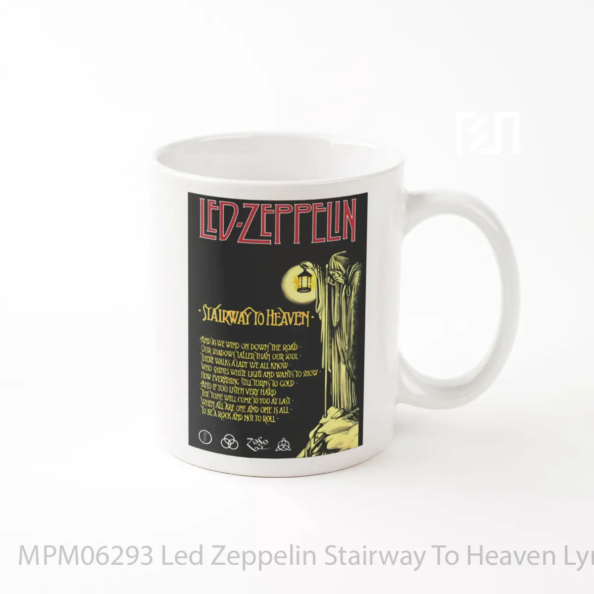 Mug Led Zeppelin Stairway To Heaven Lyrics MPM06293