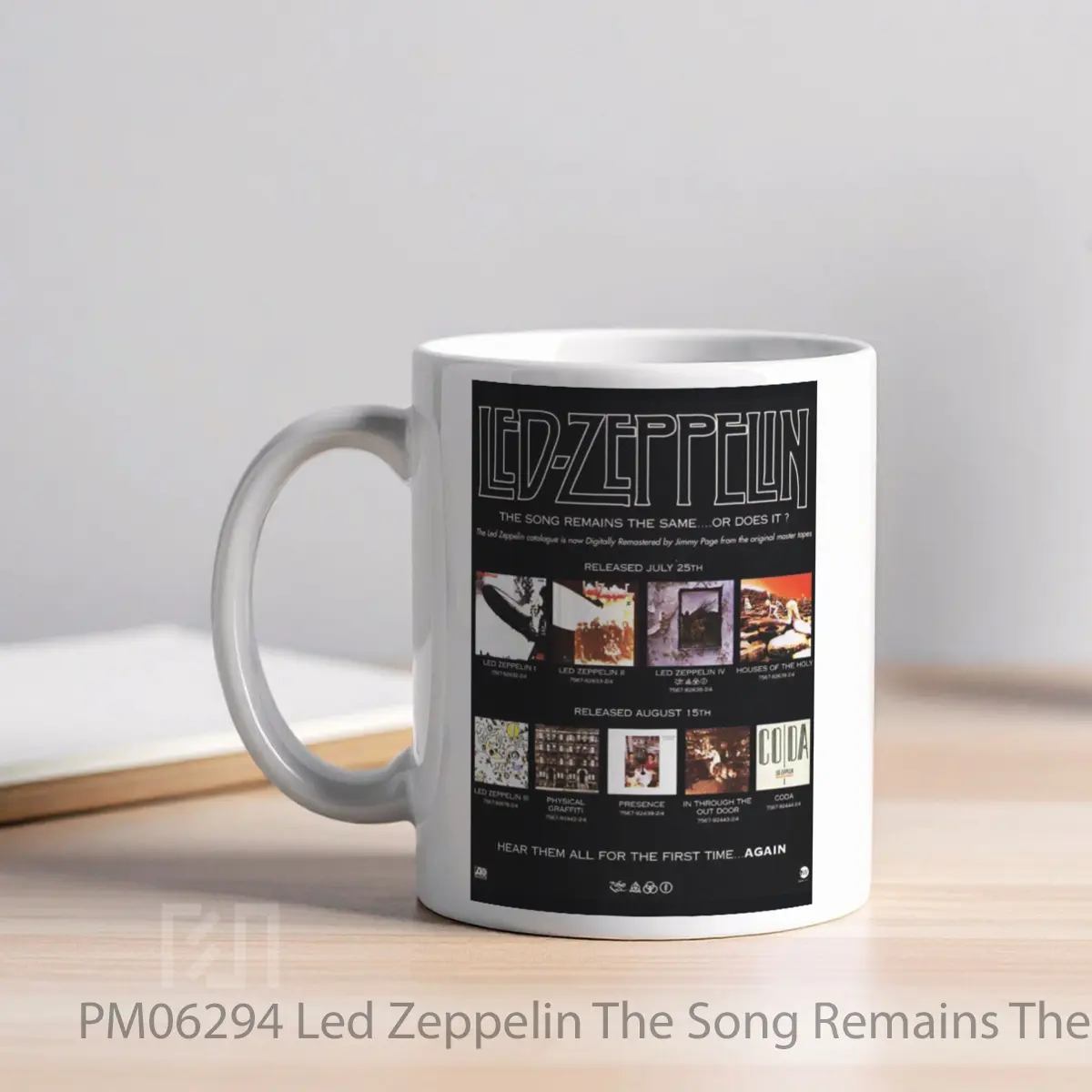 Mug Led Zeppelin The Song Remains The Same MPM06294 - All-side / Desain