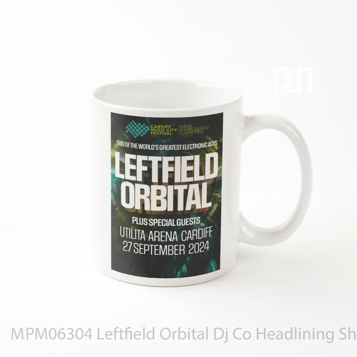 Mug Leftfield Orbital Dj Co Headlining Show Cardiff Utilita Arena MPM06304
