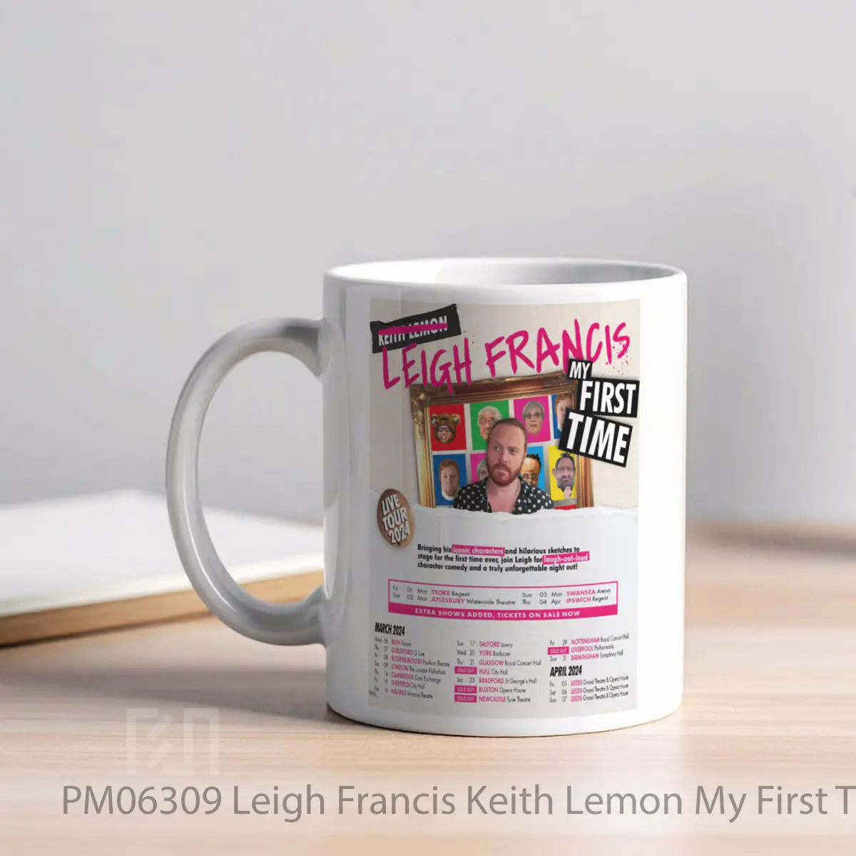 Mug Leigh Francis Keith Lemon My First Time 2024 Uk MPM06309 - All-side / Desain