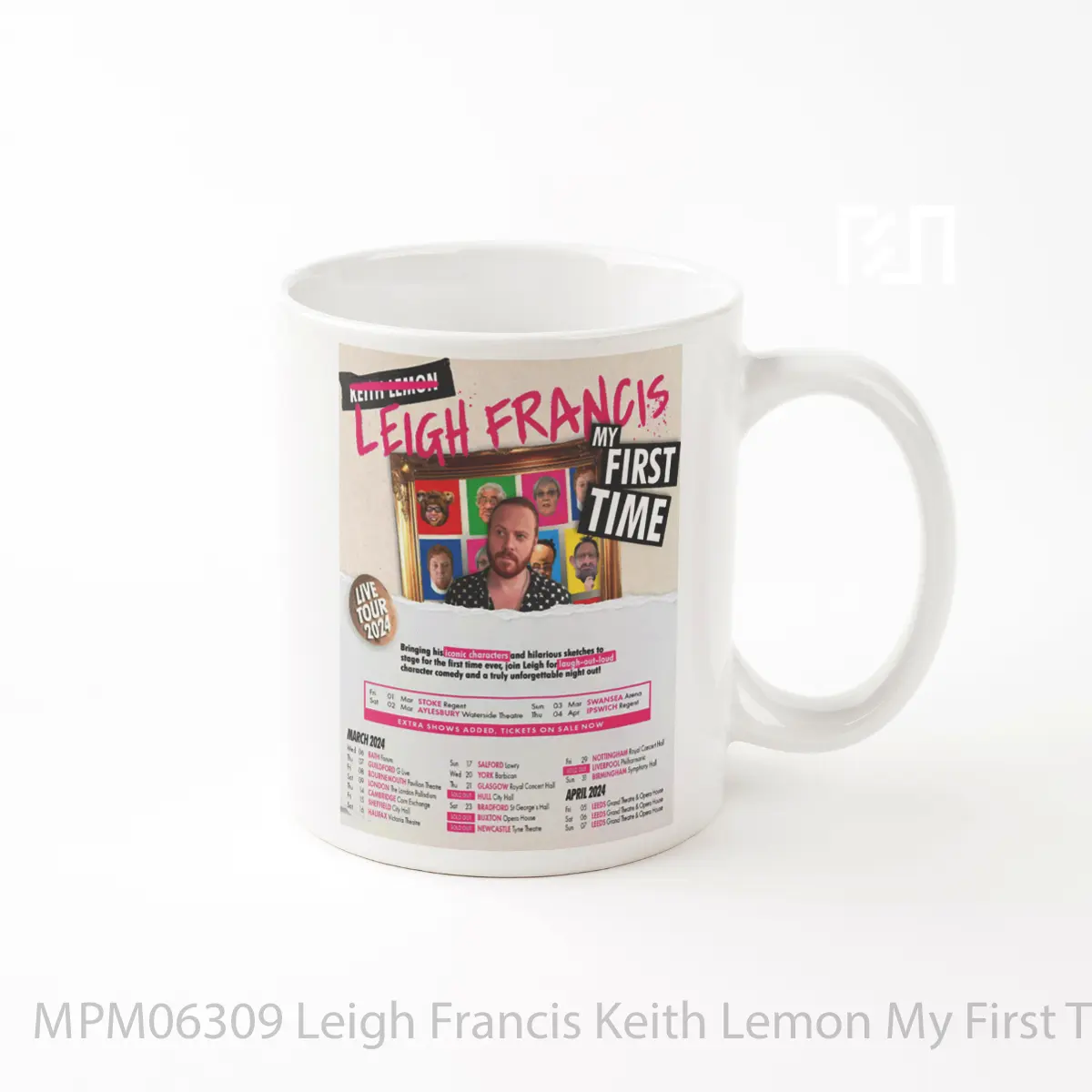 Mug Leigh Francis Keith Lemon My First Time 2024 Uk MPM06309