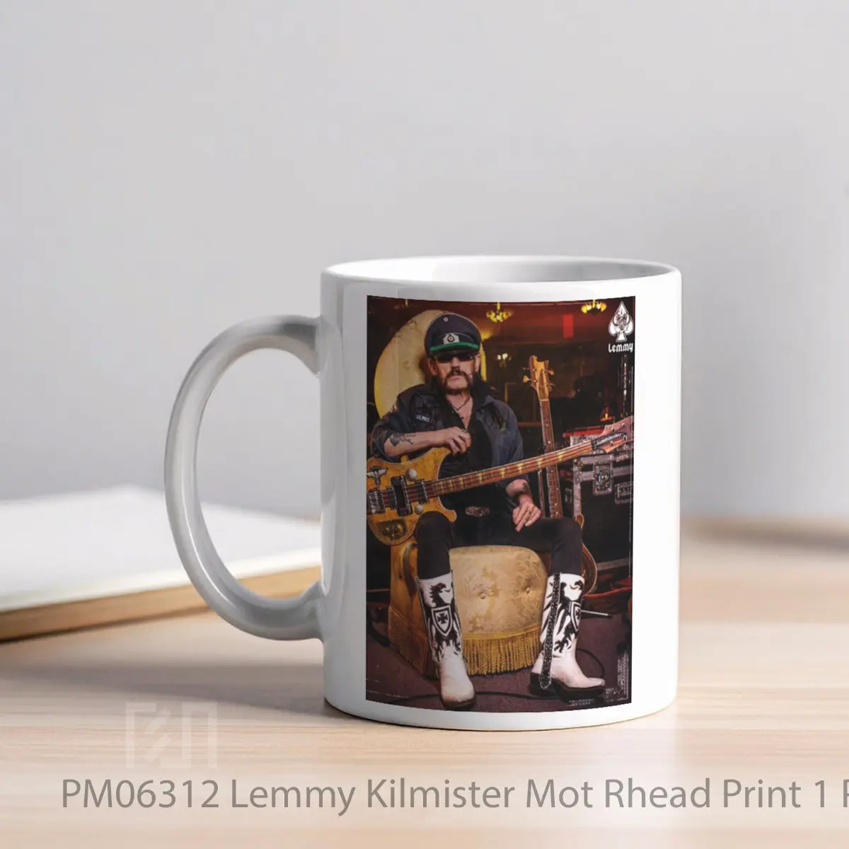 Mug Lemmy Kilmister Mot Rhead Print 1 MPM06312 - All-side / Desain