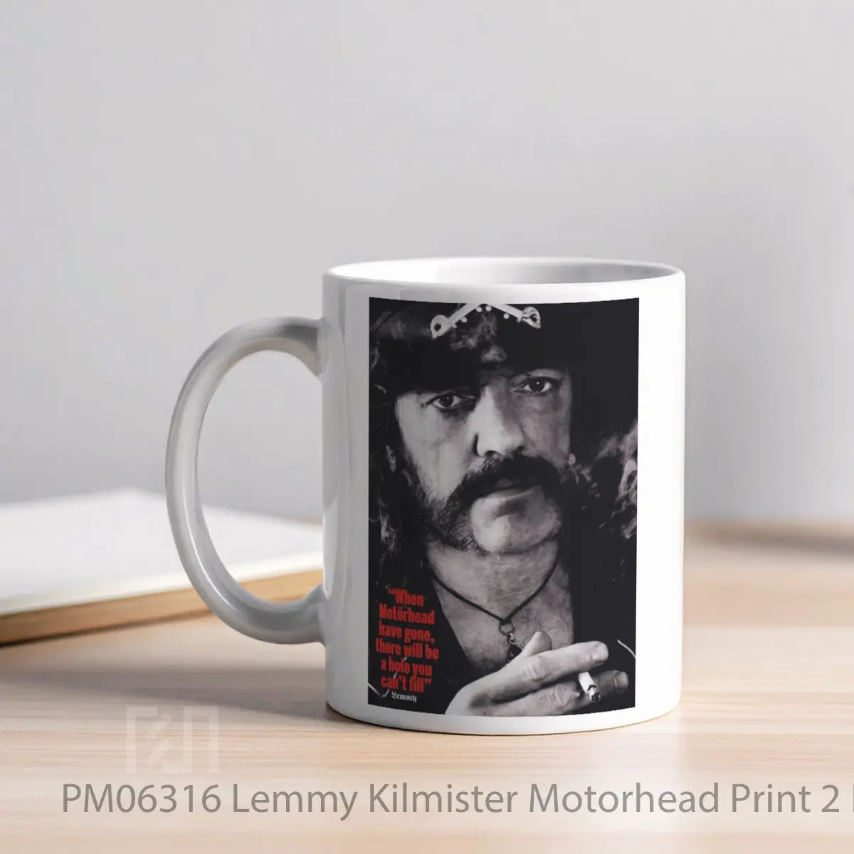 Mug Lemmy Kilmister Motorhead Print 2 MPM06316 - All-side / Desain