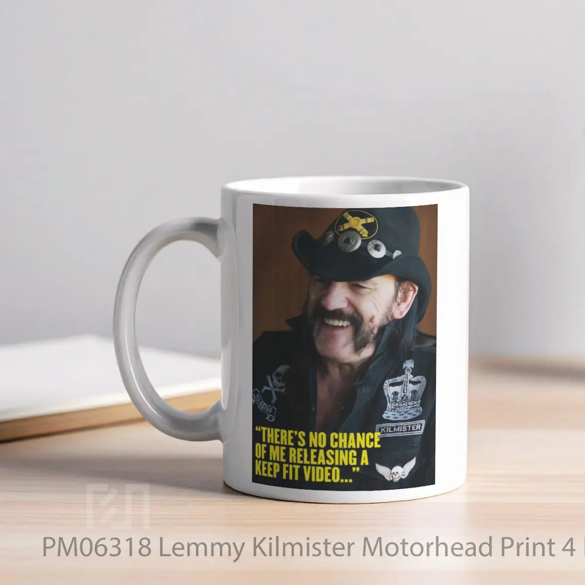 Mug Lemmy Kilmister Motorhead Print 4 MPM06318 - All-side / Desain