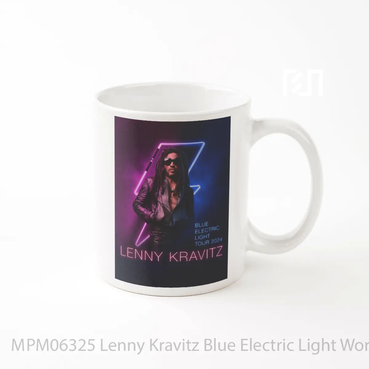 Mug Lenny Kravitz Blue Electric Light World Tour 2024 MPM06325