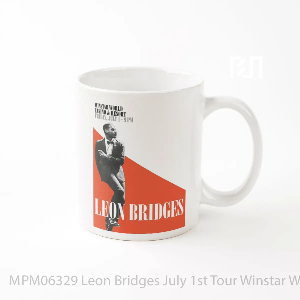 Mug Leon Bridges July 1st Tour Winstar World Casino Resort MPM06329