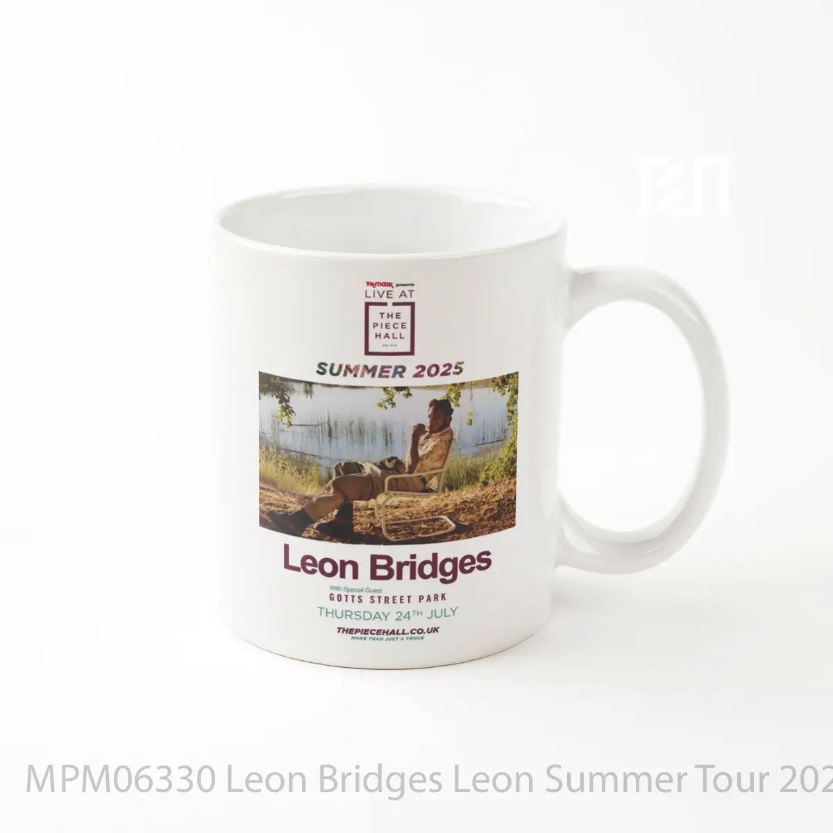 Mug Leon Bridges Leon Summer Tour 2025 Halifax The Piece Hall MPM06330