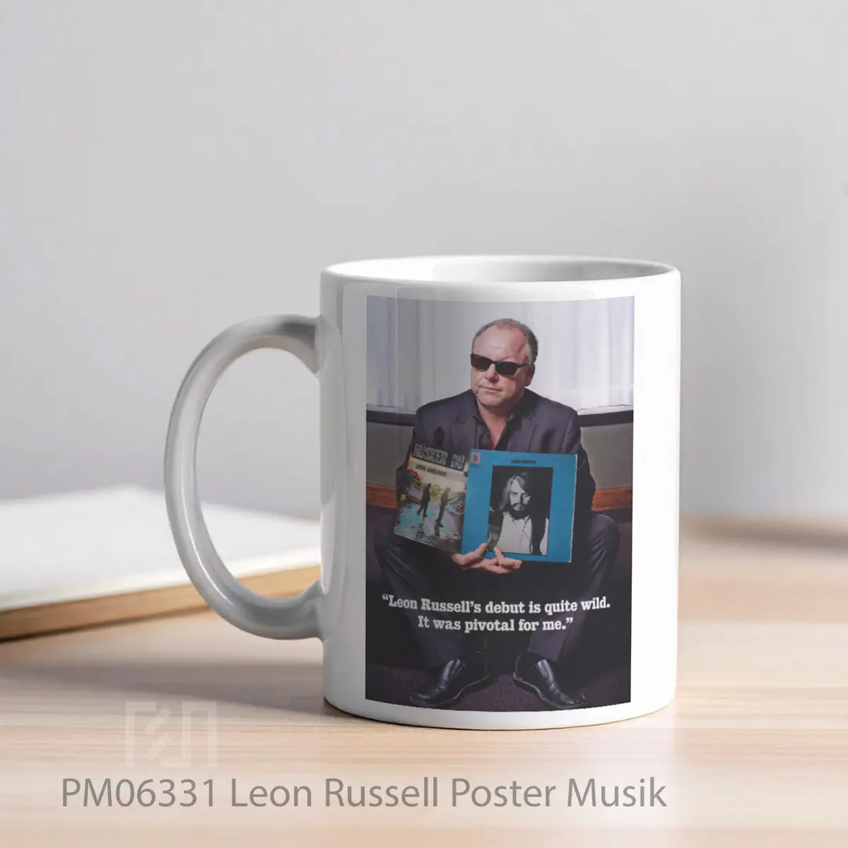 Mug Leon Russell MPM06331 - All-side / Desain
